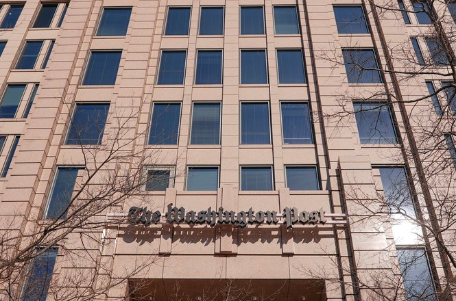 The Washington Post building in Washington, D.C.