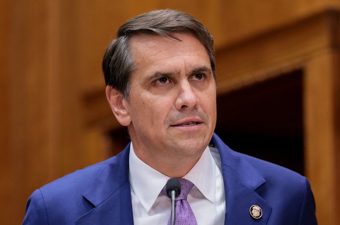 Acting U.S. Attorney General Todd Blanche at a news conference at the Department of Justice in Washington, D.C., on April 29, 2026.