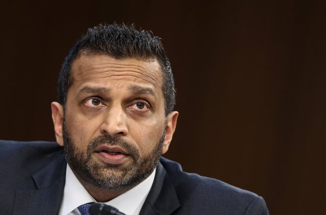 FBI Director Kash Patel testifies before the Senate Intelligence Committee in Washington, D.C., on March 18, 2026