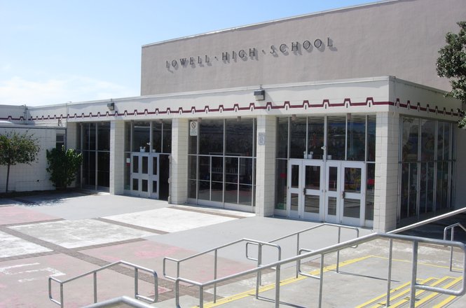 Lowell High School in San Francisco, California, in 2010. The school’s journalism teacher and student newspaper adviser was reassigned by the administration in March 2025 after controversial reporting by the paper.