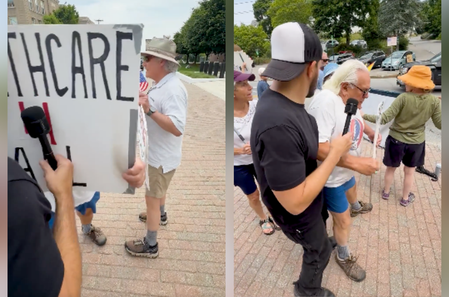 SCREENSHOTS COURTESY THE MAINE WIRE VIA X