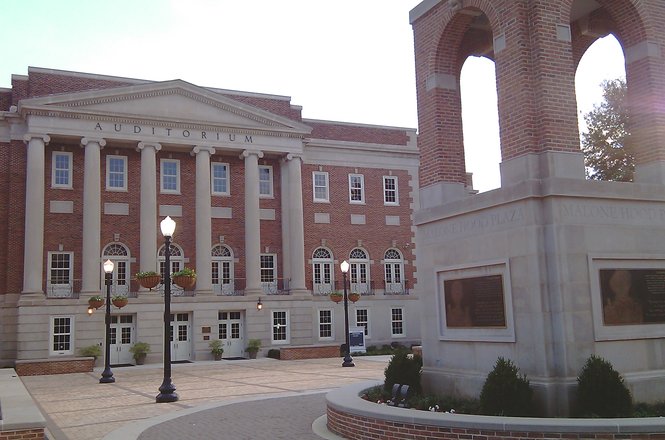 The Tuscaloosa campus of the University of Alabama
