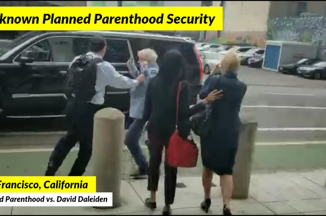 Multimedia journalist Phelim McAleer filed a police report alleging assault outside of a San Francisco courthouse. (SCREENSHOT VIA YOUTUBE) McAleer_assault