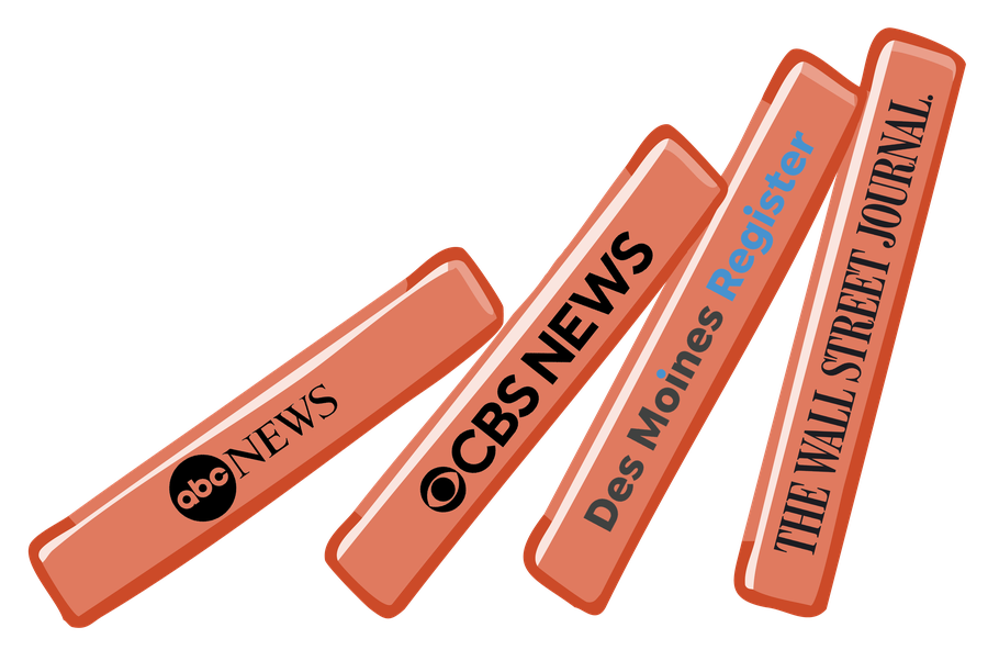 President Donald Trump has received a total of $32 million to settle his claims against ABC News and CBS News. With ongoing suits against the Des Moines Register and The Wall Street Journal, he is more emboldened than ever to pursue claims against the new