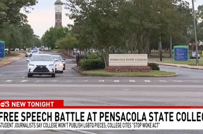 Florida’s Pensacola State College said on April 29, 2026, that it would not pay to print a student magazine because it included articles on LGBTQ+ topics. It reversed course three weeks later.