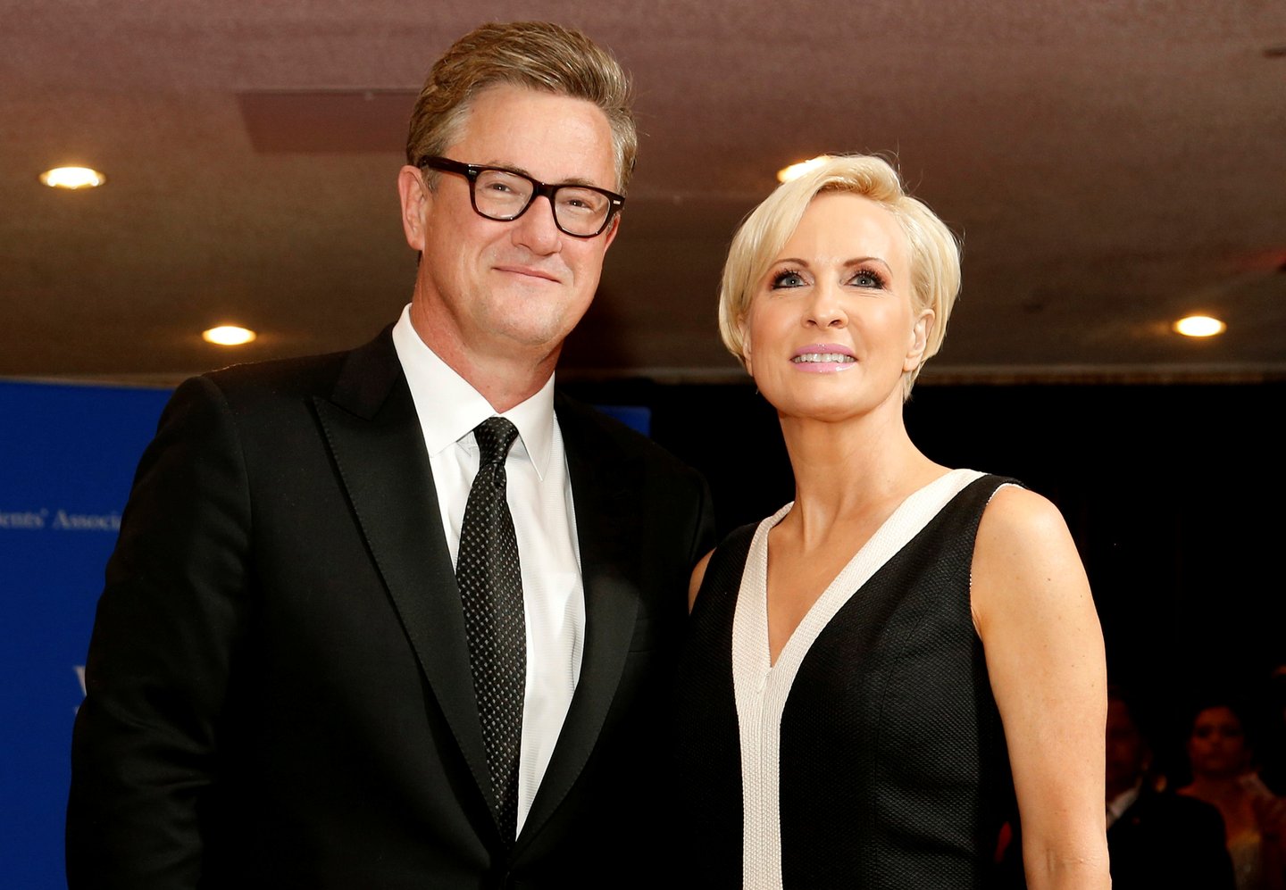 MSNBC's Joe Scarborough and Mika Brzezinski arrive for the annual White House Correspondents' Association dinner in Washington, U.S. on April 25, 2015.