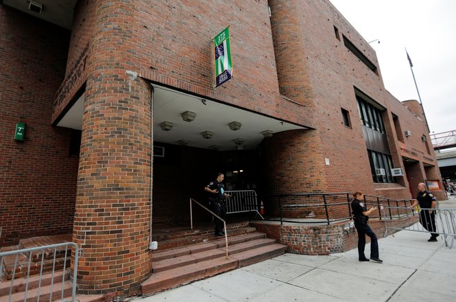 The New York City Police Department’s 7th Precinct in Manhattan