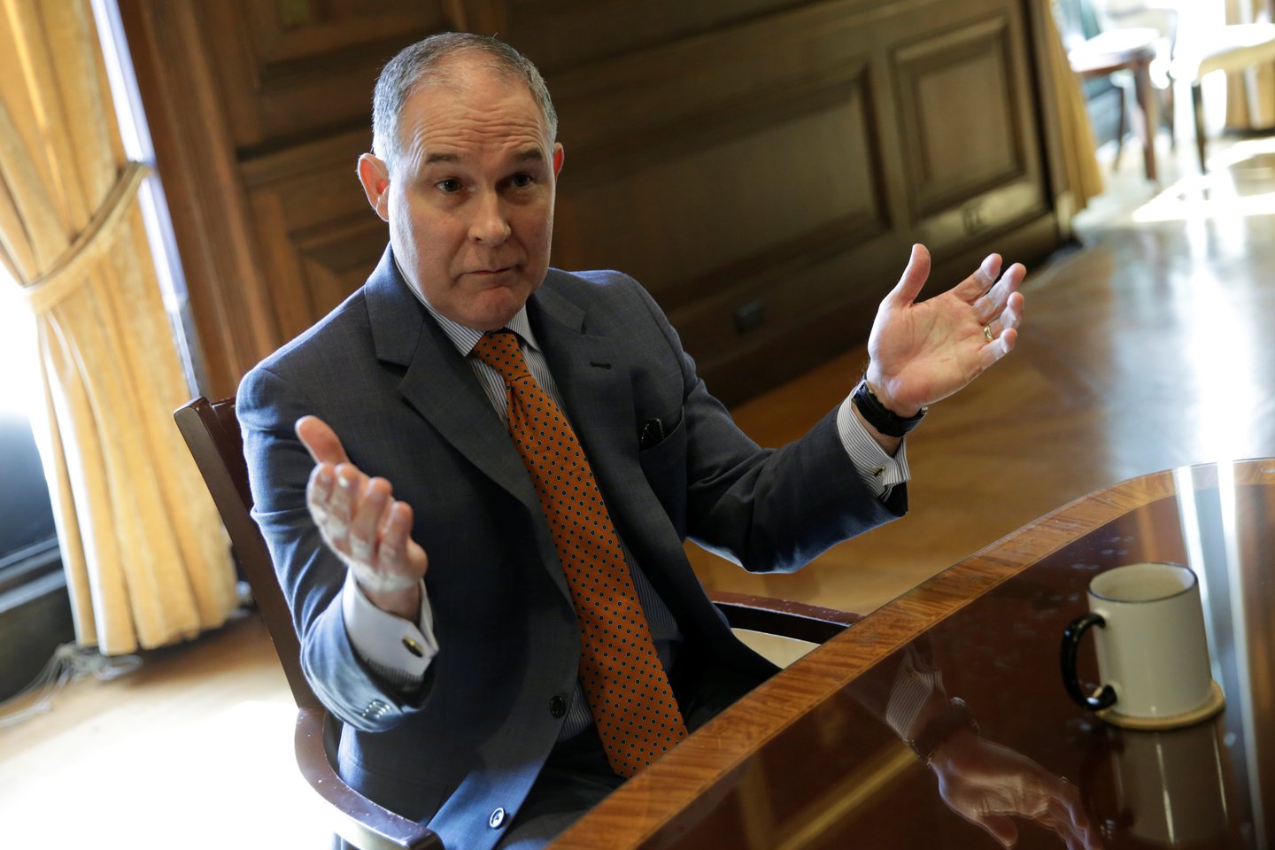 EPA administrator Scott Pruitt