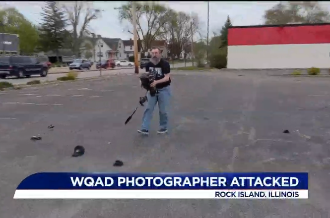 (Screenshot via WQAD) WQAD assault equip damage