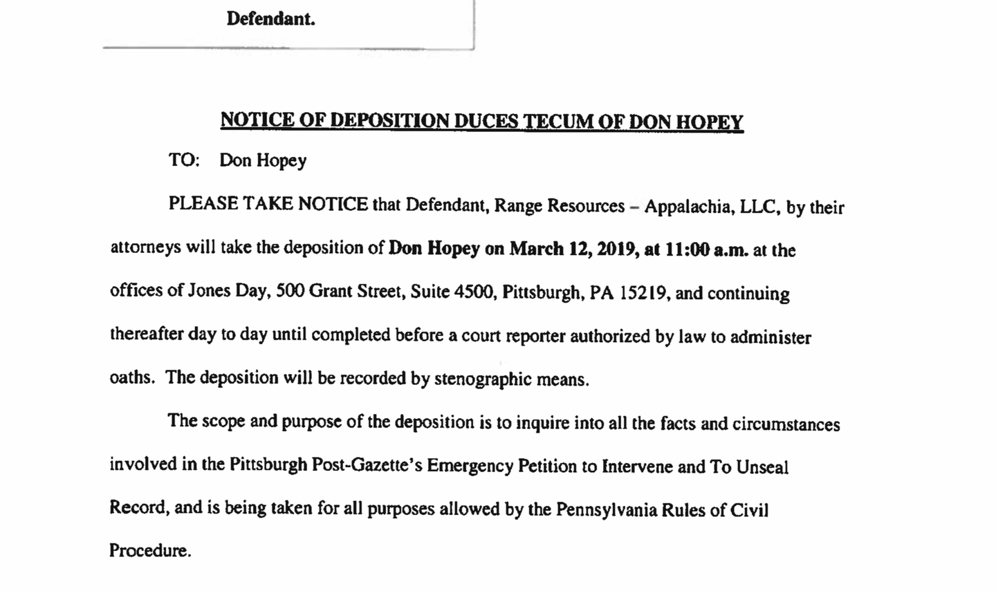 Deposition_Hopey_subpoena